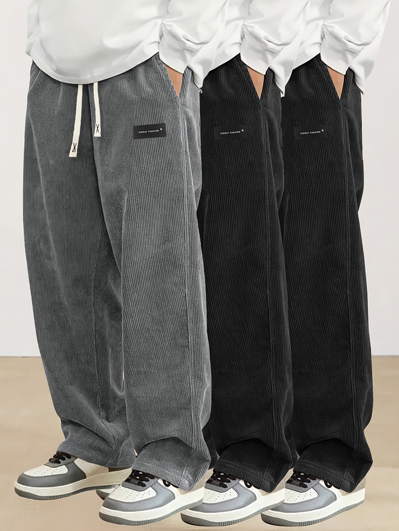 Men's Pants - Everyday Comfort – Sizes S–XXXL – Black option – view 42
