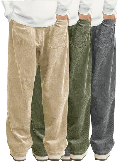 Men's Pants - Everyday Comfort – Sizes S–XXXL – Black option – view 51