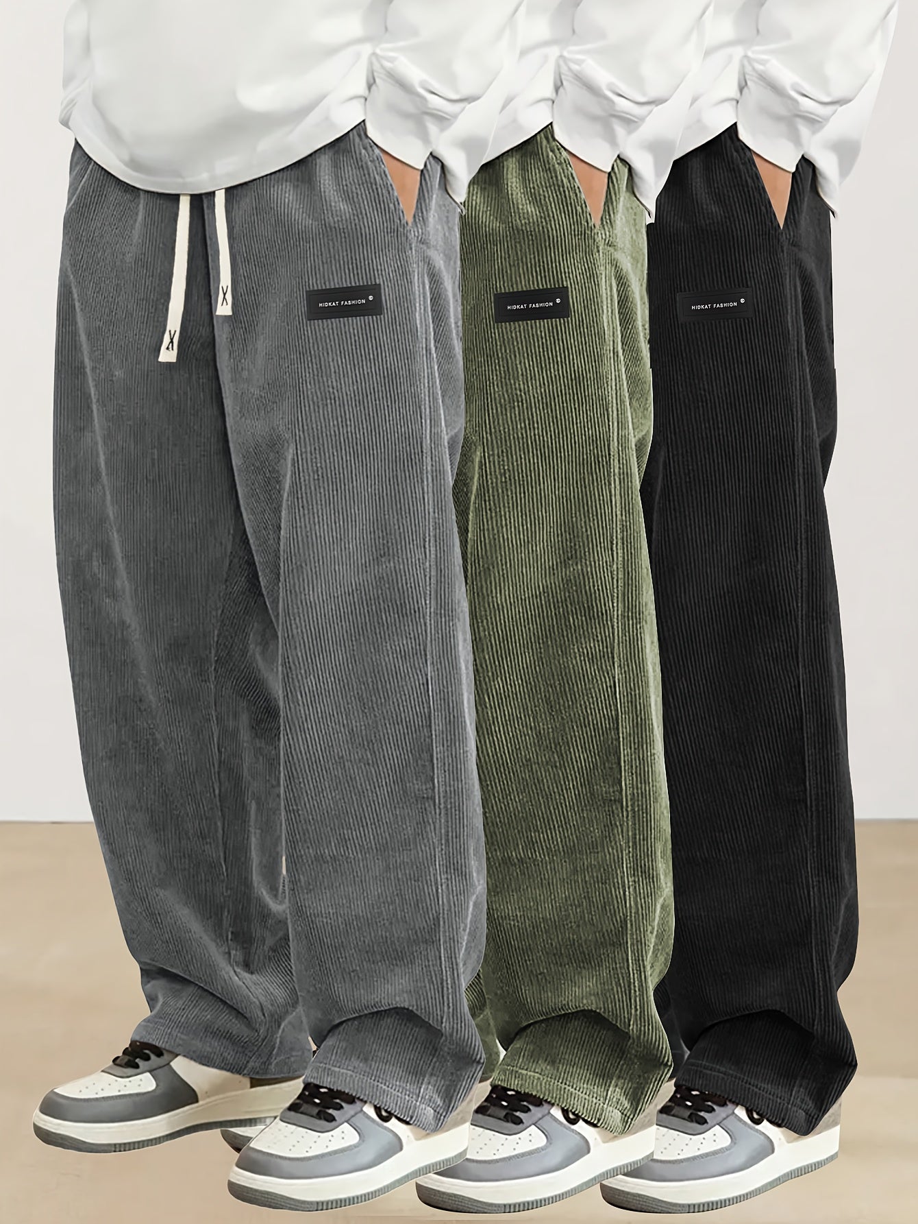 Men's Pants - Everyday Comfort – Sizes S–XXXL – Black option – view 55
