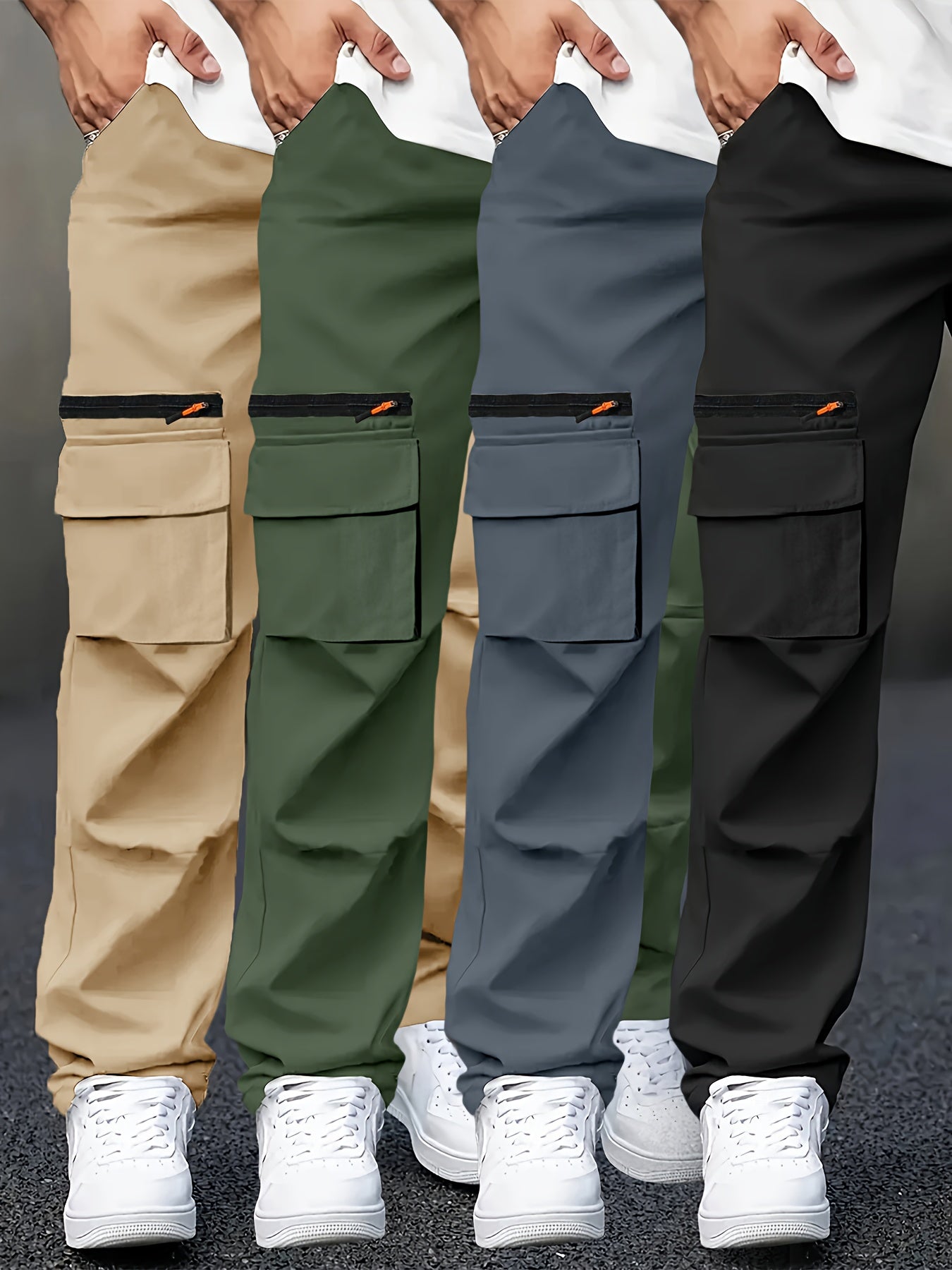 Men's Pants - Pocket Detail – Sizes M–S – gray option – view 2