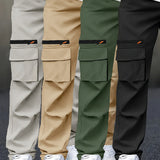 Light gray + khaki + military green + black