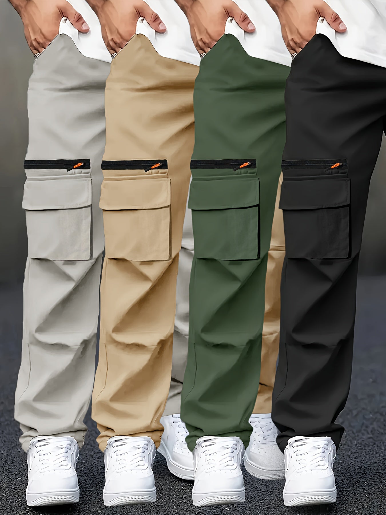 Men's Pants - Pocket Detail – Sizes M–S – gray option – view 4