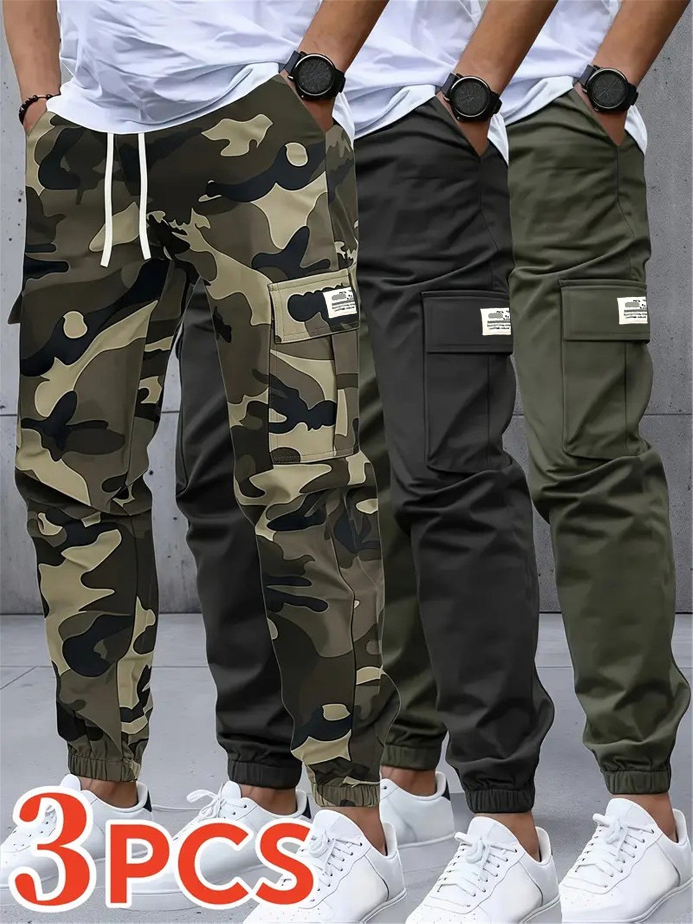 Men's Pants - Stretch Comfort – 3-Color Selection – view 5