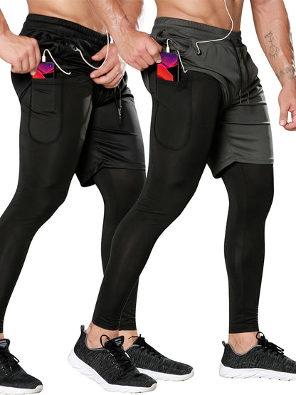 Men's Pants - Stretch Comfort – 5-Color Selection – Black option – view 3