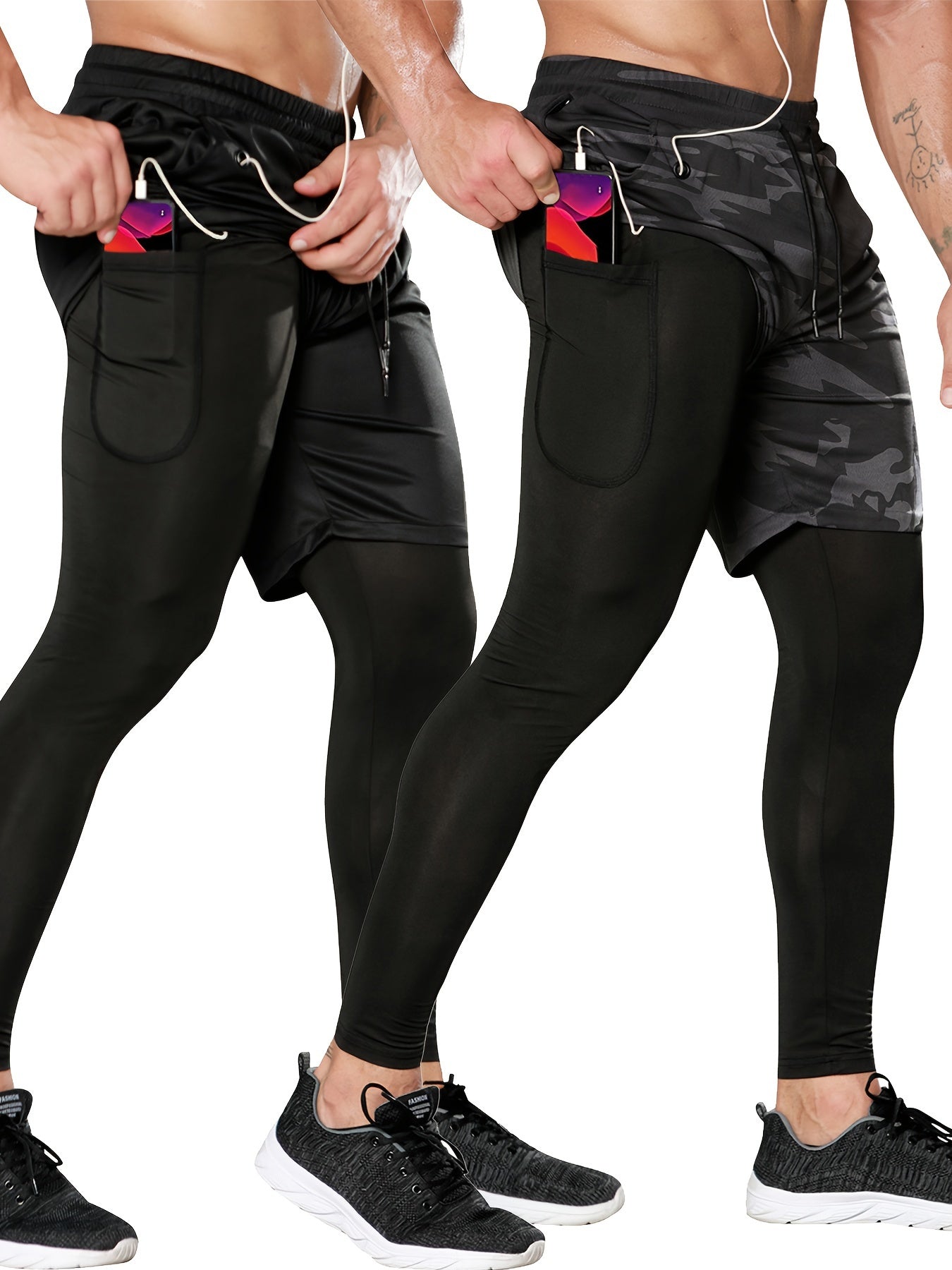 Men's Pants - Stretch Comfort – 5-Color Selection – Black option – view 7