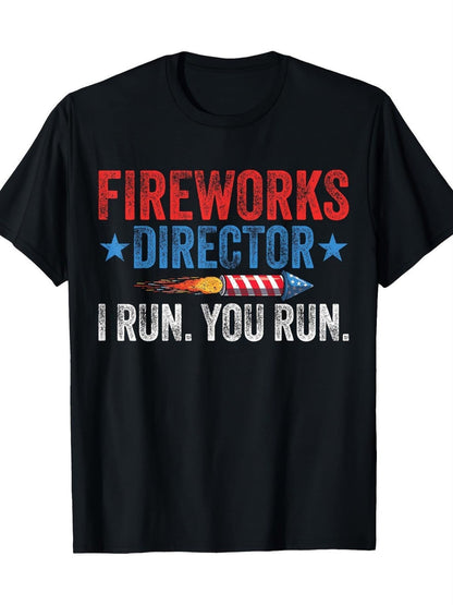 Men's Patriotic T-Shirt - Crew Neck Short Sleeve – Sizes 0XL–5XL – main product image