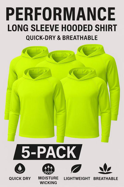 Men's Performance Shirt - Classic Neck Long Sleeve – 12-Variant Selection detail view