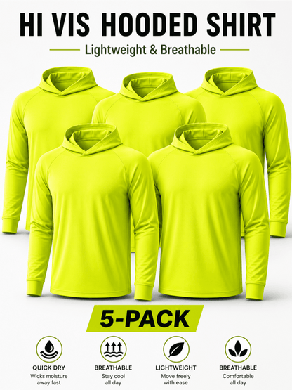 Men's Performance Shirt - Classic Neck Long Sleeve – 12-Variant Selection – Yellow option – main product image