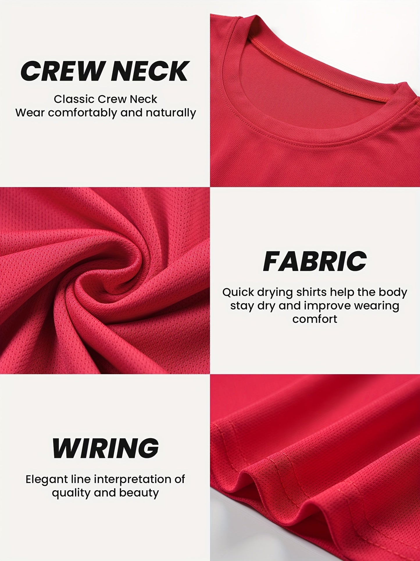 Men's Performance Shirt - Classic Neck Long Sleeve – Sizes S–XXL – view 9