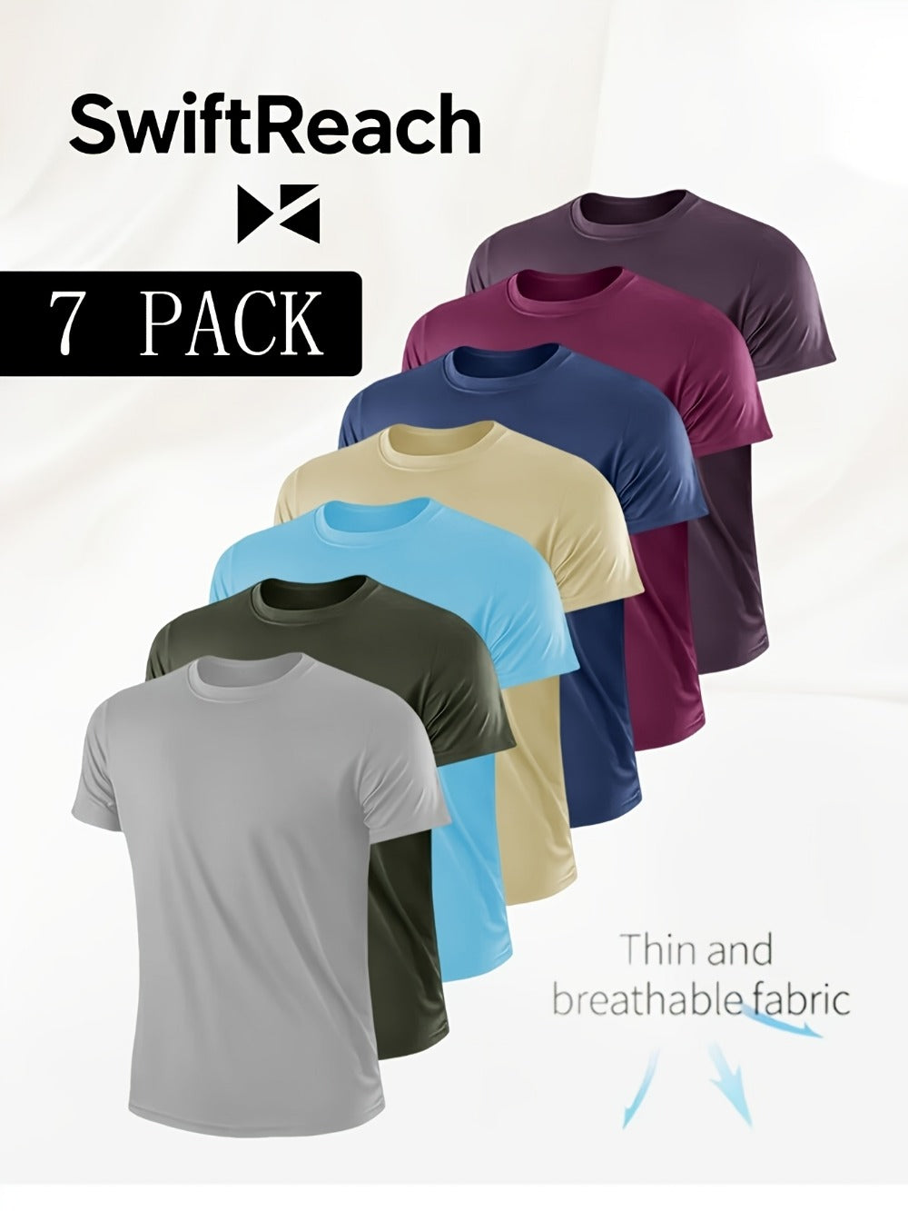 Men's Performance Shirt - Classic Neck Short Sleeve – Sizes S–XXL detail view