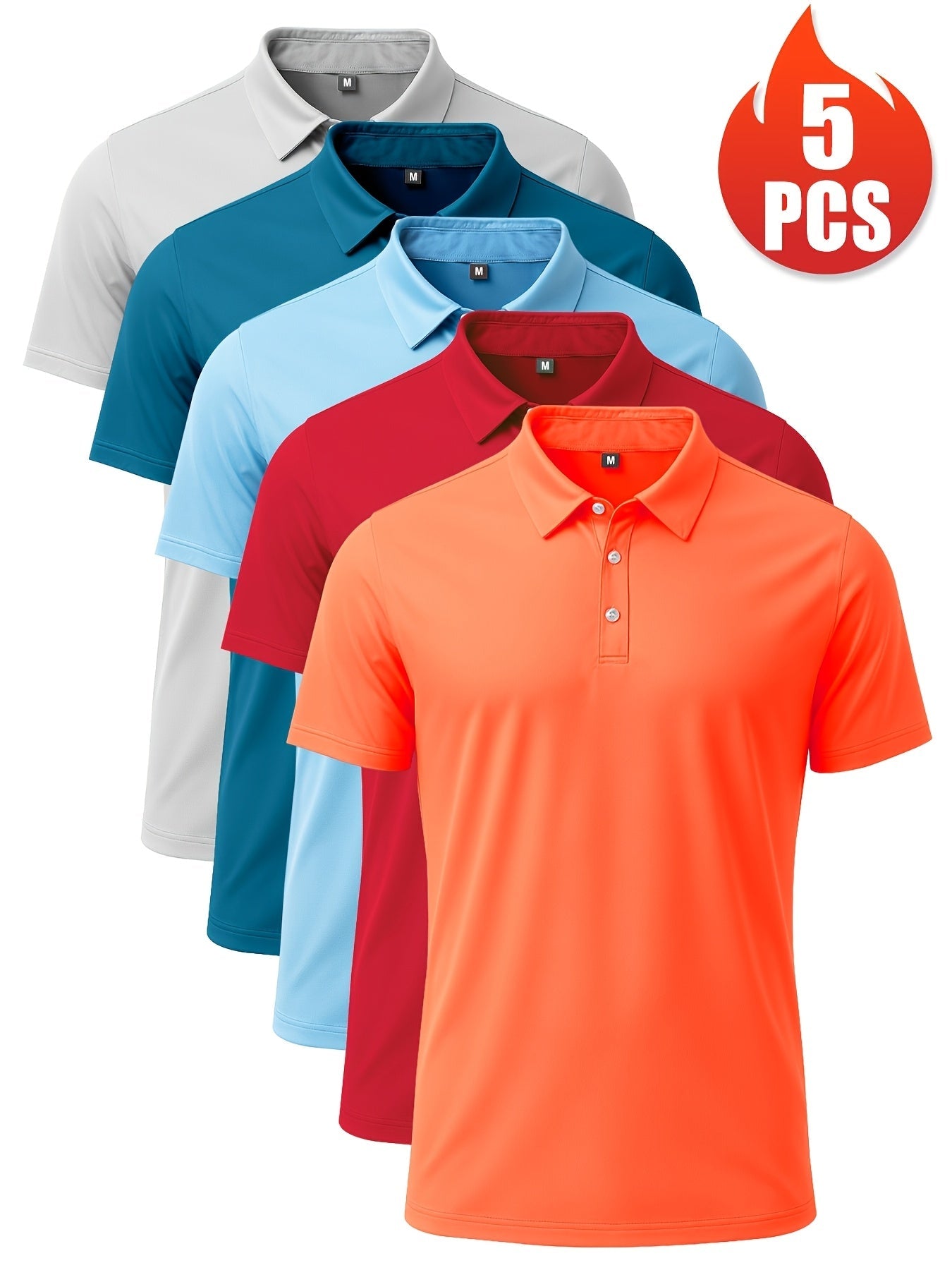 Men's Performance Shirt - Collared Short Sleeve – view 8