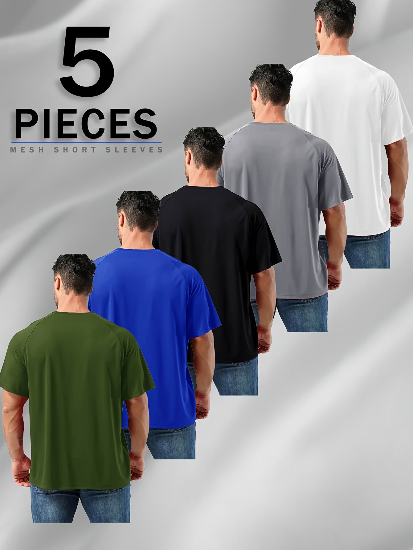 Men's Performance T-Shirt - Classic Neck Short Sleeve – view 2