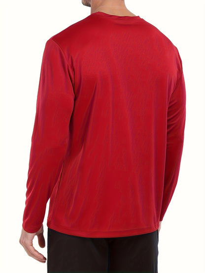 Men's Performance T-Shirt - Crew Neck Long Sleeve Streetwear Style – view 6