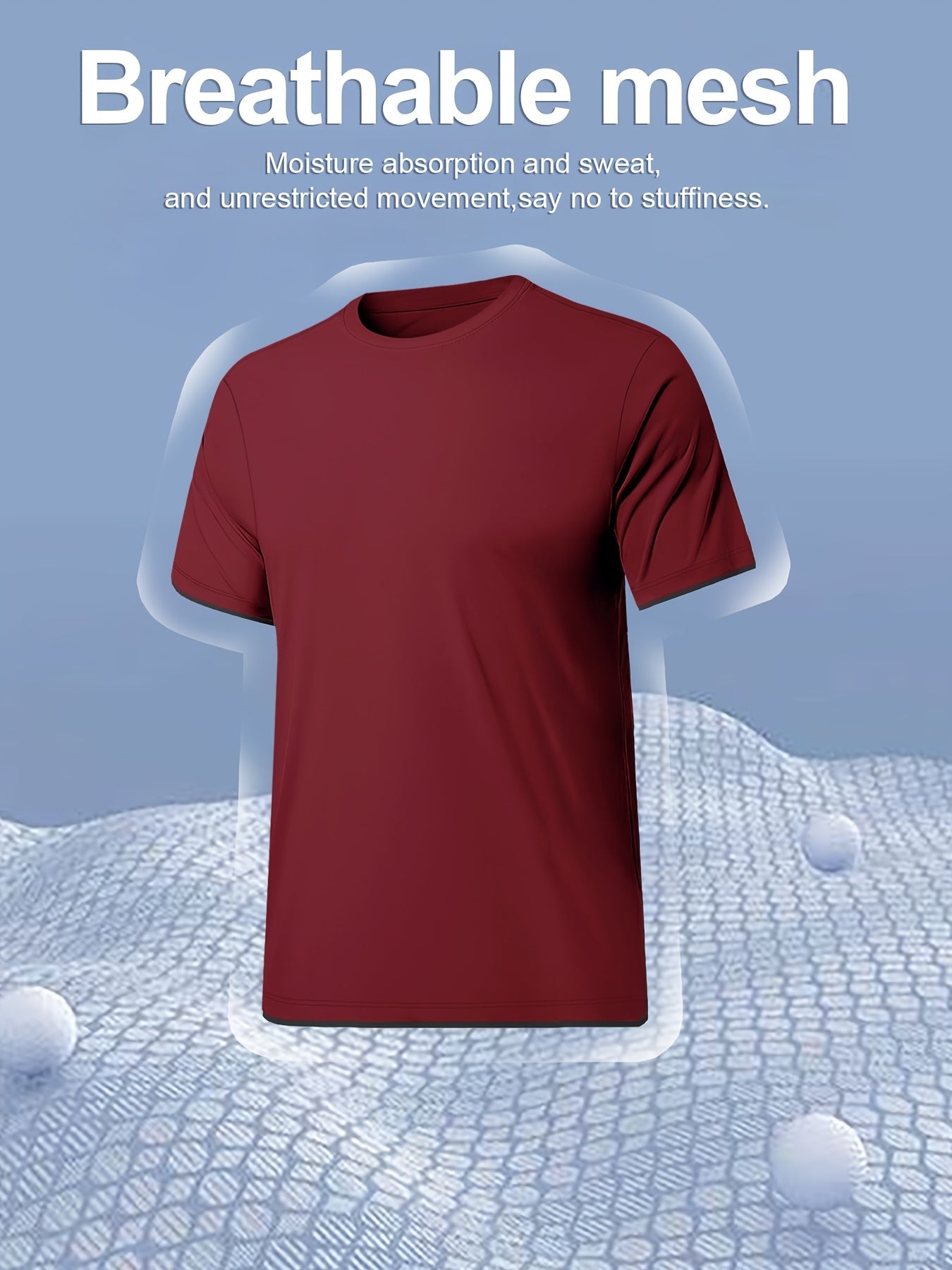 Men's Performance T-Shirt - Crew Neck Short Sleeve – 10C – view 4