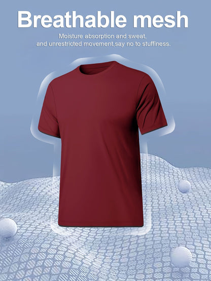 Men's Performance T-Shirt - Crew Neck Short Sleeve – 10C – view 5