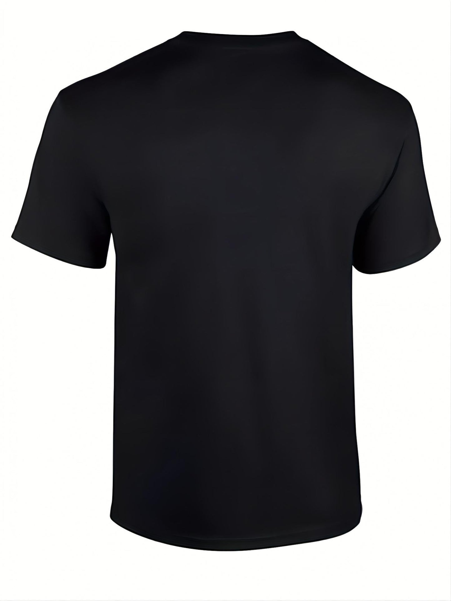 Men's Performance T-Shirt - Crew Neck Short Sleeve – black – view 2