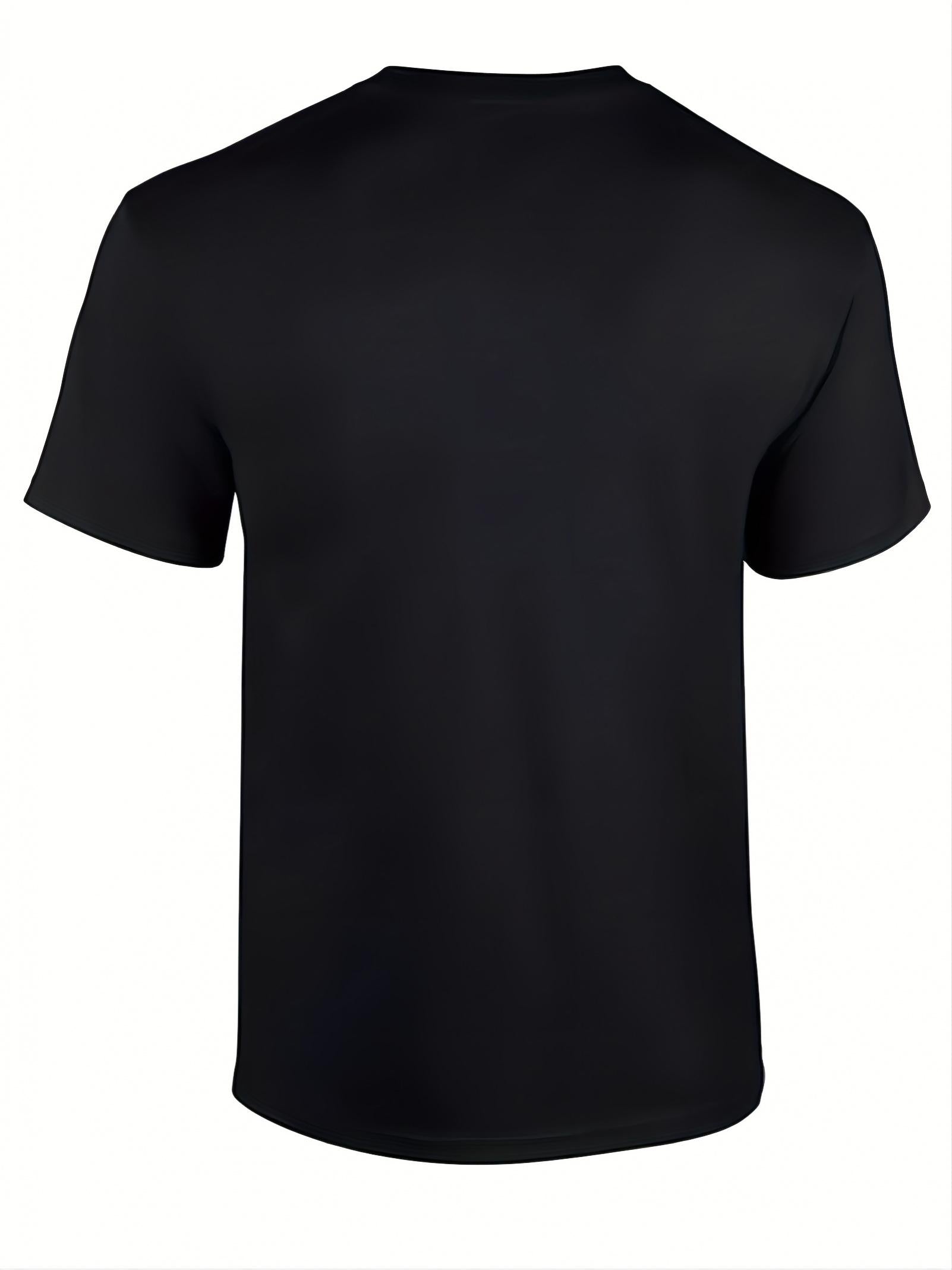 Men's Performance T-Shirt - Crew Neck Short Sleeve – black – view 2