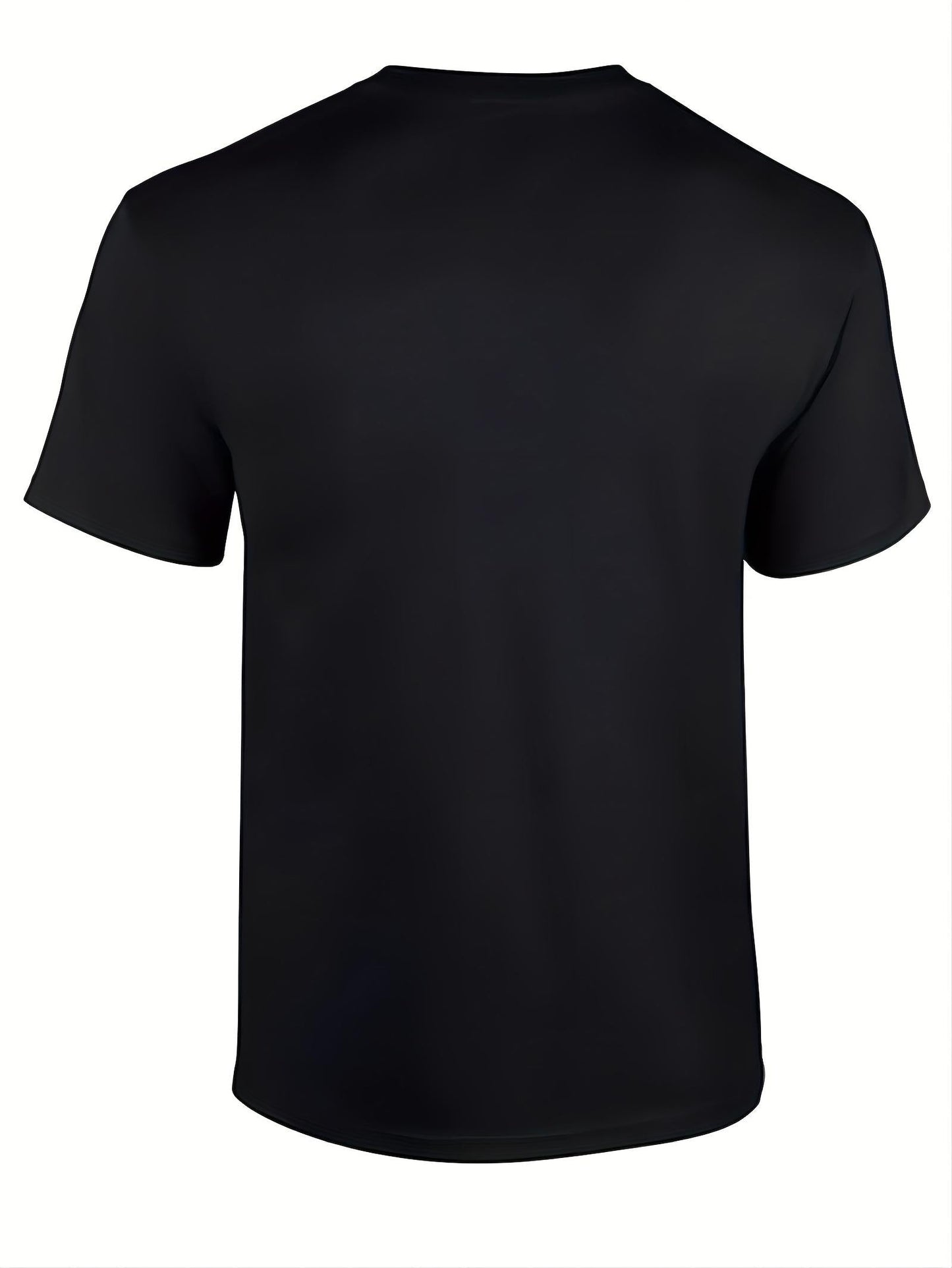 Men's Performance T-Shirt - Crew Neck Short Sleeve – black – view 9