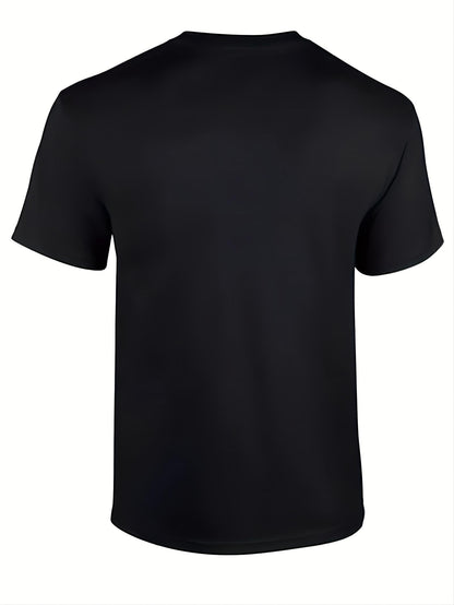 Men's Performance T-Shirt - Crew Neck Short Sleeve – black – view 9