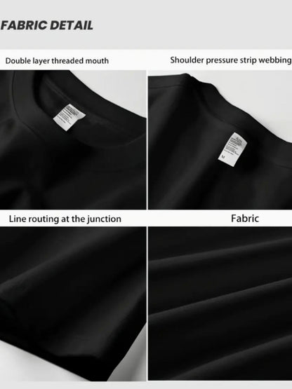 Men's Performance T-Shirt - Crew Neck Short Sleeve – black – view 13