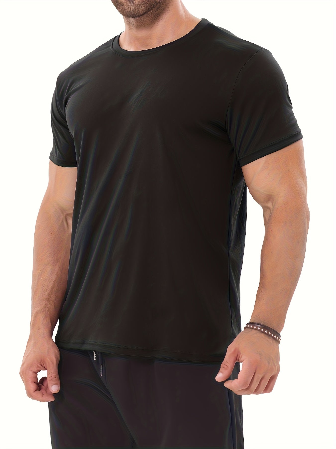 Men's Performance T-Shirt - Crew Neck Short Sleeve – Mixed colors Short-Sleeve – view 7