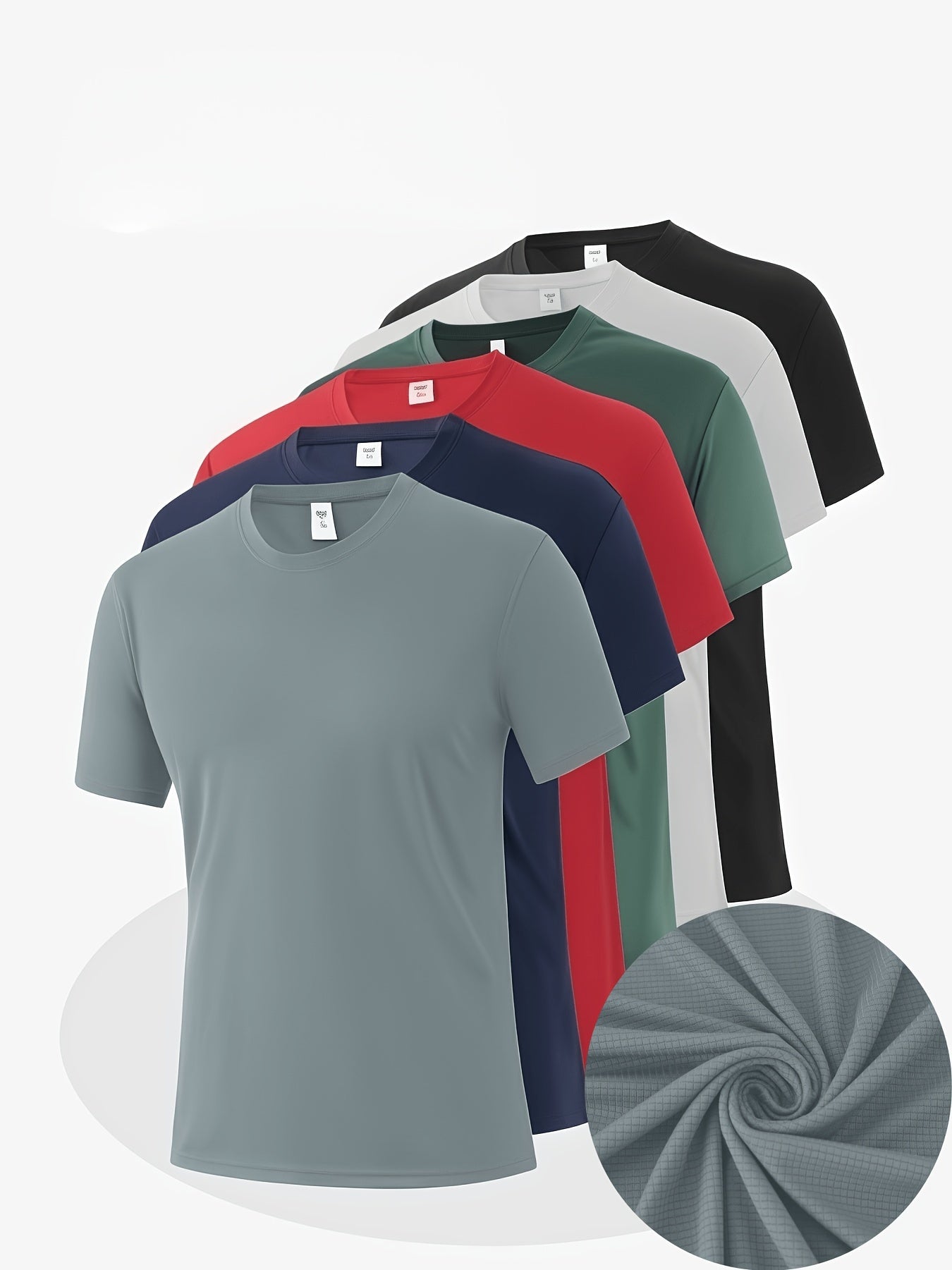 Men's Performance T-Shirt - Crew Neck Short Sleeve – Relaxed fit – view 2