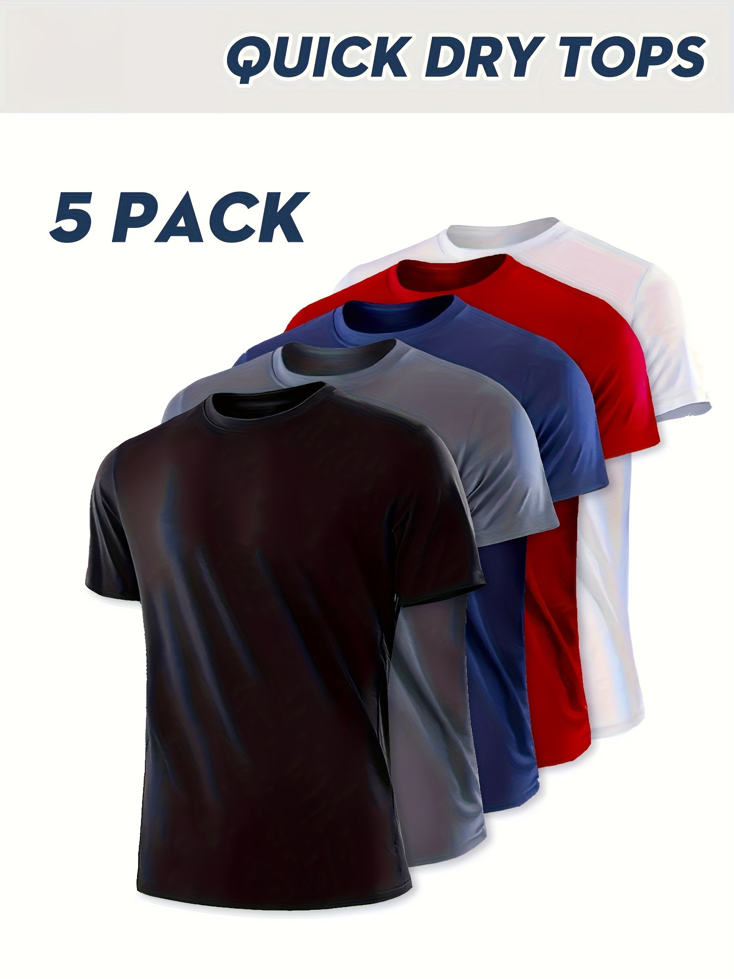 Men's Performance T-Shirt - Crew Neck Short Sleeve – Relaxed fit – view 3