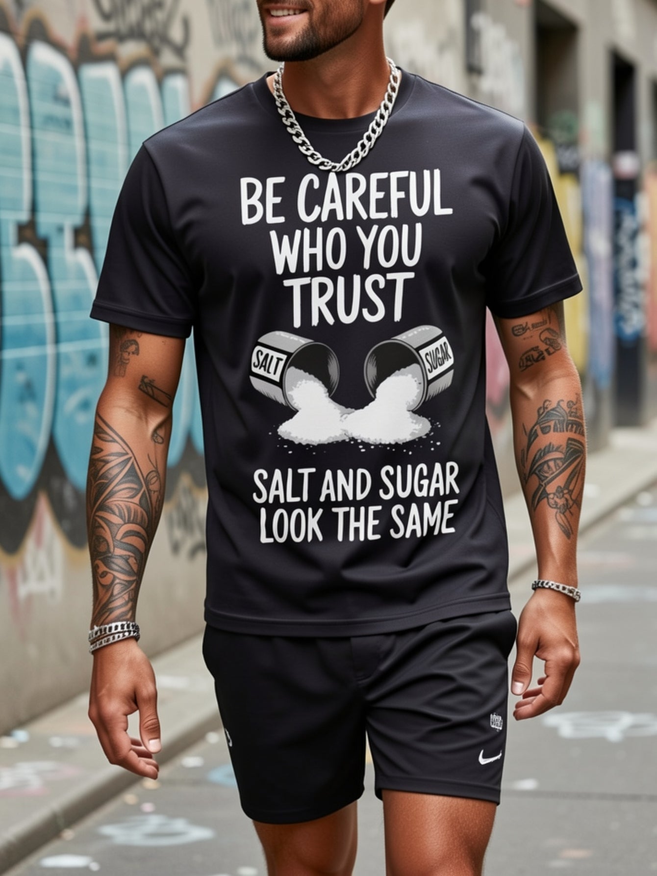 Men's Performance T-Shirt - Crew Neck Short Sleeve Streetwear – view 7
