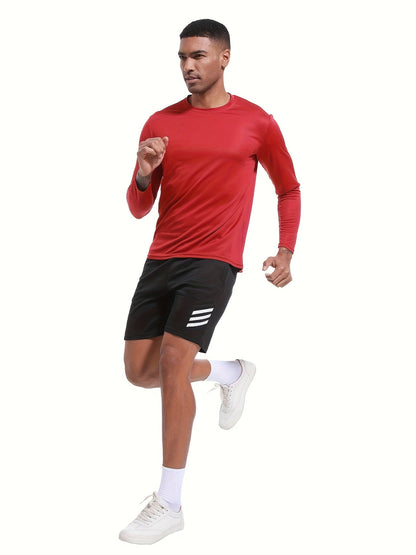 Men's Performance T-Shirt - Round Neck Long Sleeve – Sizes S–XXL – view 6