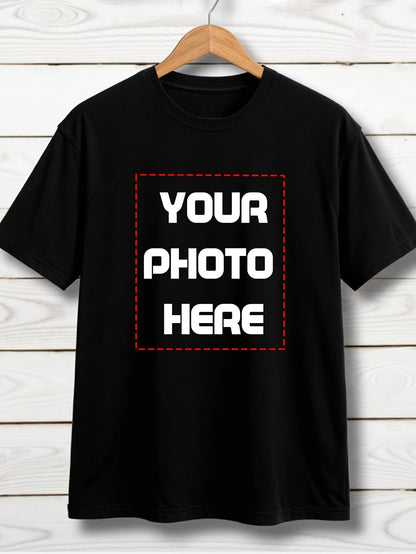 Men's Performance T-Shirt - Round Neck Short Sleeve – Black – view 2