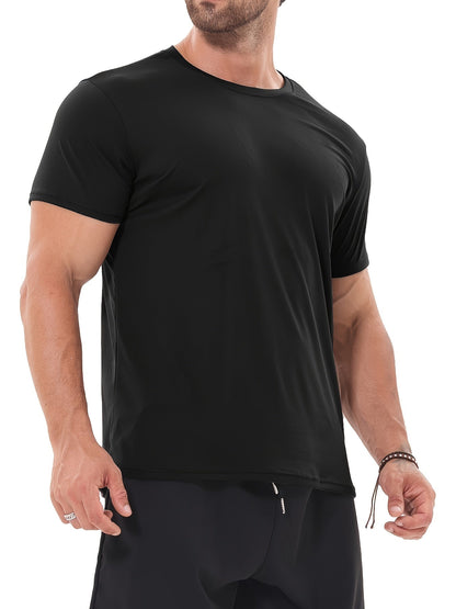 Men's Performance T-Shirt - Round Neck Short Sleeve – Colorway 46821 – view 3