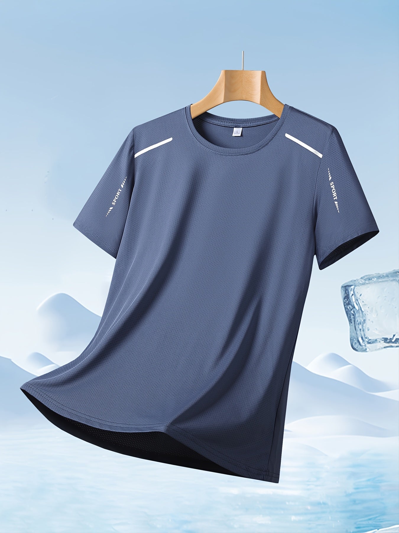 Men's Performance T-Shirt - Round Neck Short Sleeve – Sizes XS–XXL – view 8