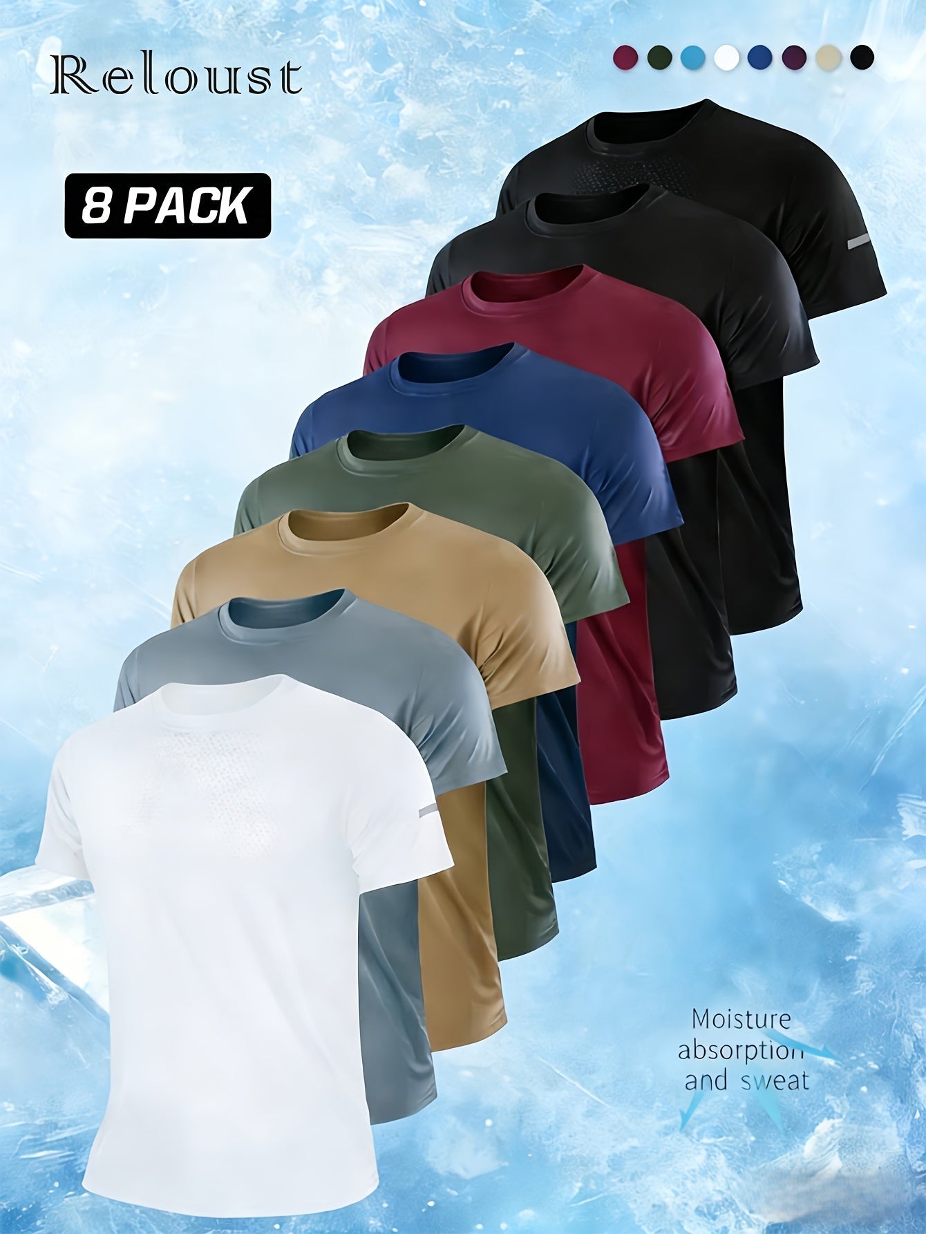 Men's Performance T-Shirt - Round Neck Short Sleeve Streetwear – Relaxed fit – view 2