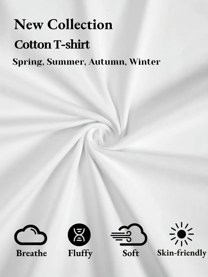 Men's Performance T-Shirt - Round Neck Short Sleeve – White – view 7