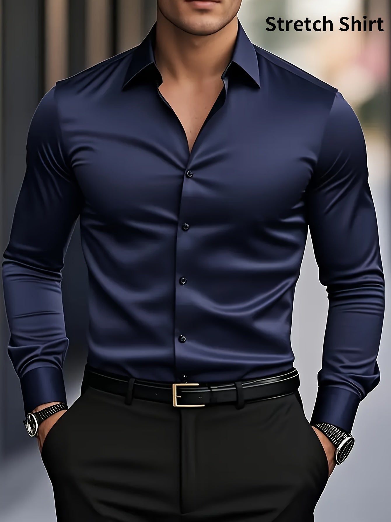 Men's Performance Tank Top - Classic Neck Sleeveless – Sizes XS–XXXL – main product image