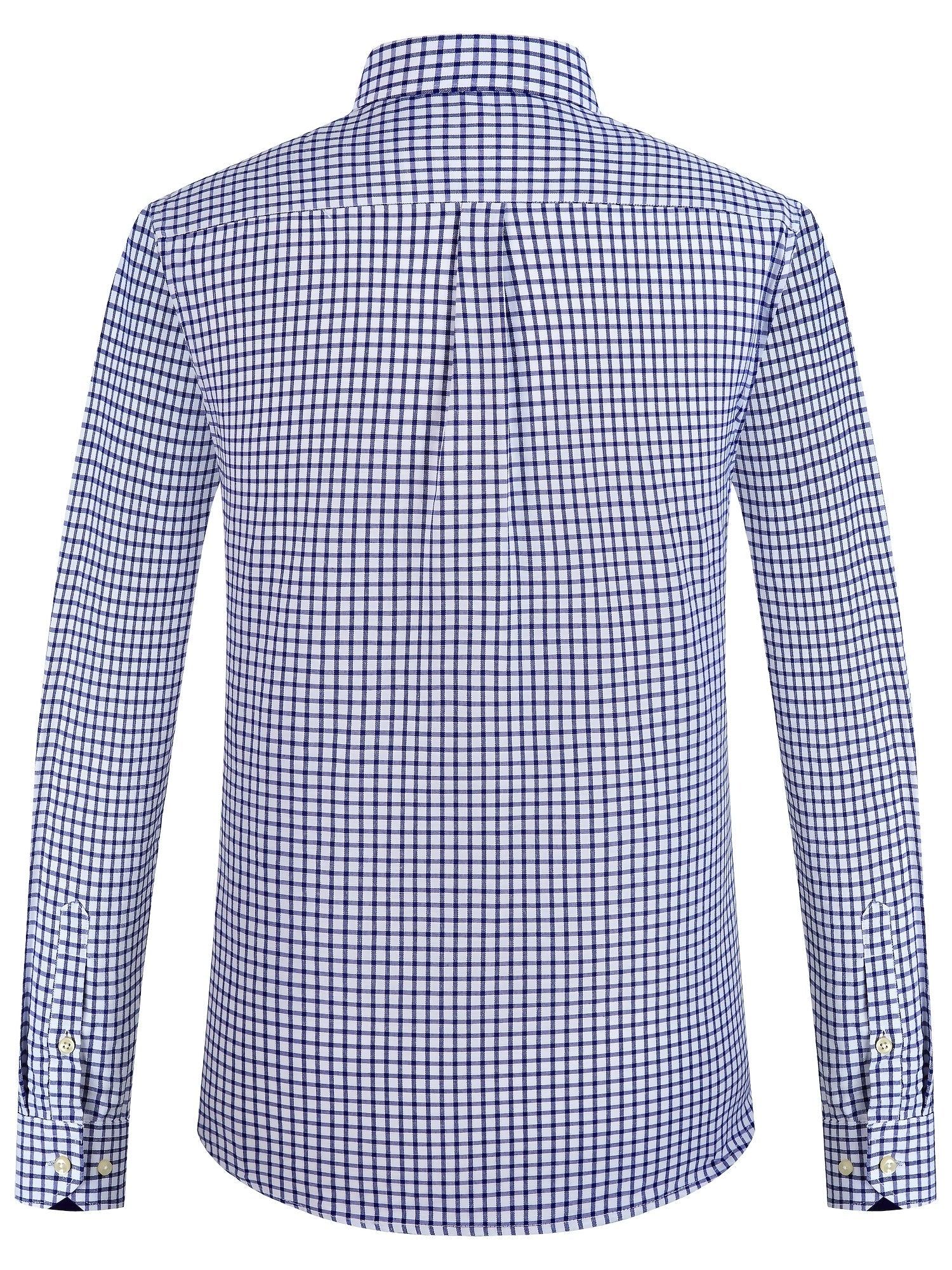 Men's Plaid Long Sleeve Dress Shirt - Easy Care – view 16