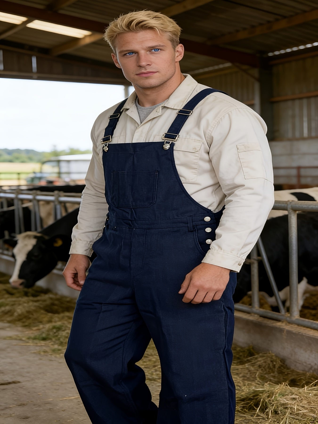 Men's Plus Size Overall - Relaxed Fit – view 8