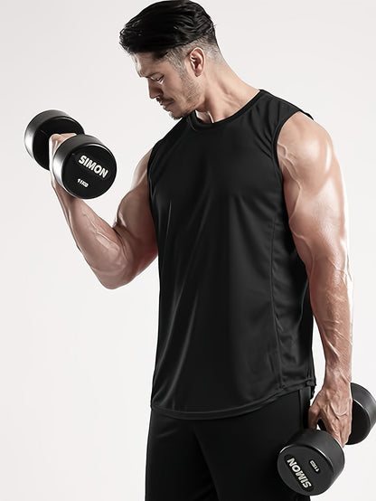 Men's Plus Size Performance Tank Tops - 5-Pack Breathable Sports Vests – view 5