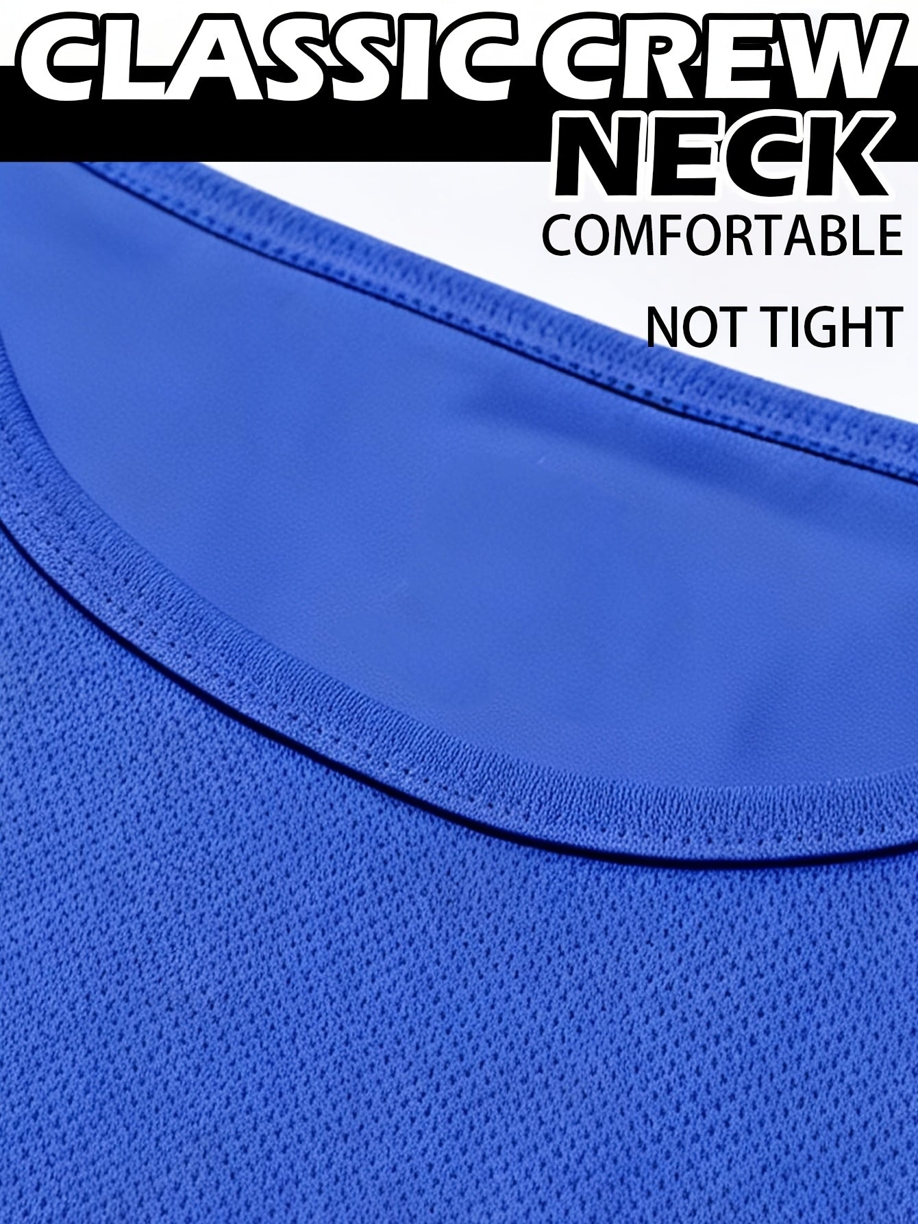 Men's Plus Size Performance Tank Tops - 5-Pack Breathable Sports Vests – view 6