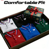 White + Black + Red + Navy Blue + Bean Green