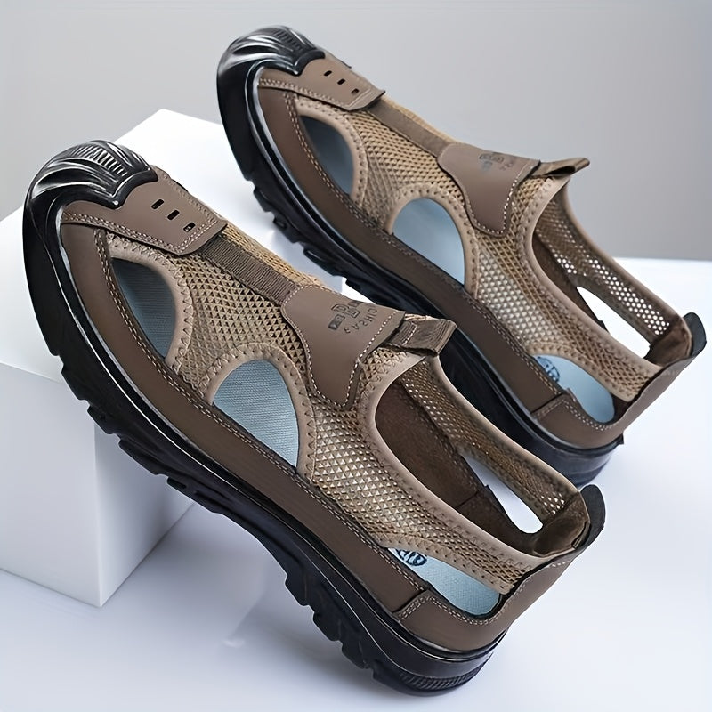 Men's Quick-Dry Slip-On Water Shoes - Shock-Absorbing Insole and PU Outsole – main product image
