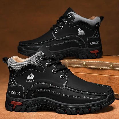 Men's Rain Boots – Breathable Mesh Non-Slip Sole for Outdoor & detail view