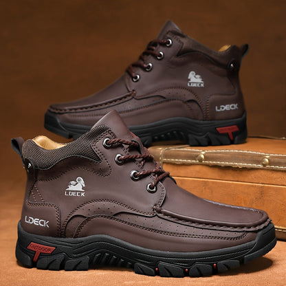 Men's Rain Boots – Breathable Mesh Non-Slip Sole for Outdoor & detail view