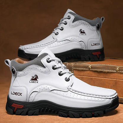 Men's Rain Boots – Breathable Mesh Non-Slip Sole for Outdoor & detail view