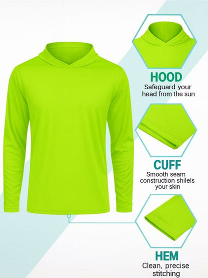Men's Rash Guard Swim Shirt - Quick Dry detail view
