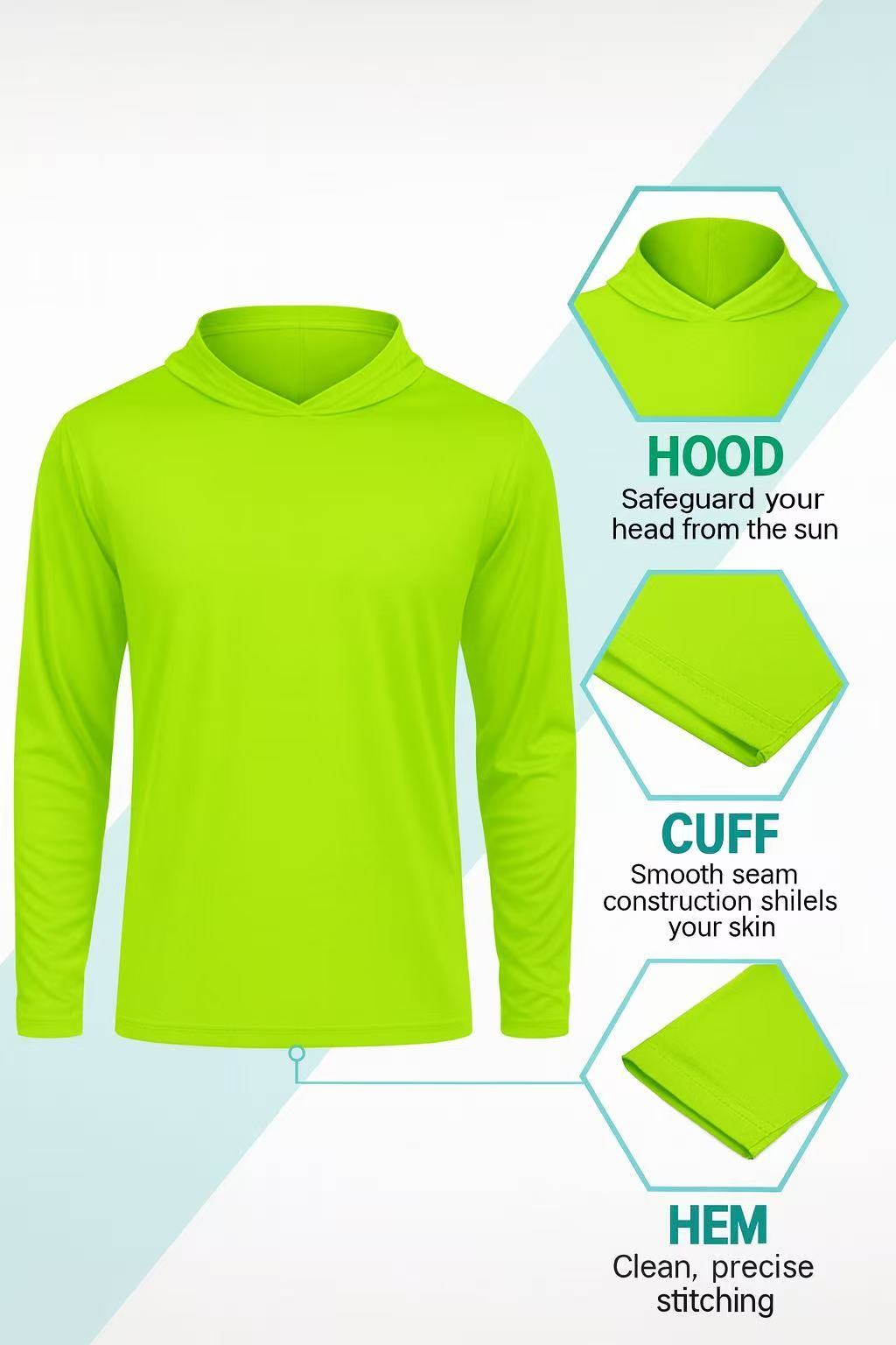 Men's Rash Guard Swim Shirt - Quick Dry detail view
