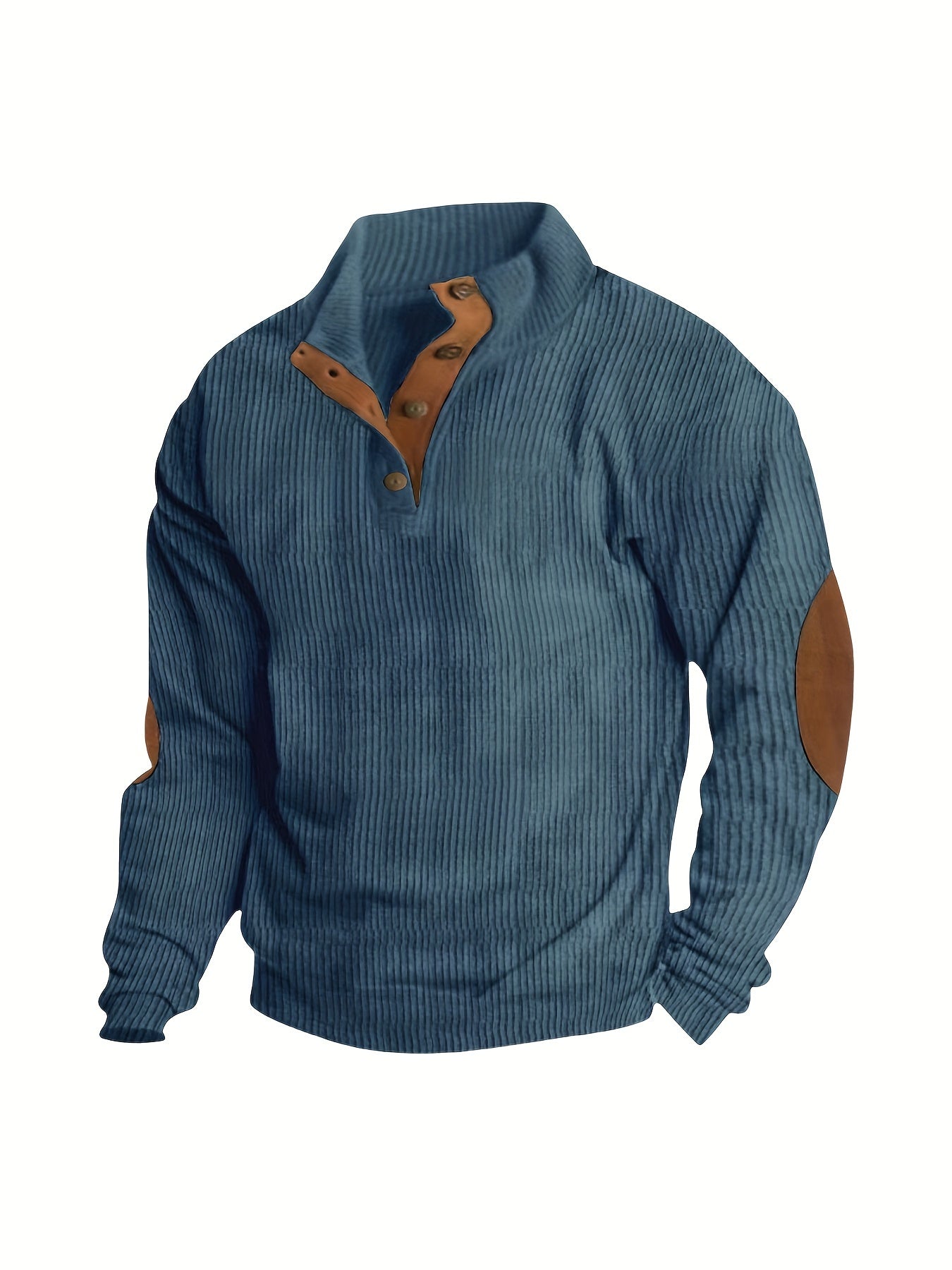 Men's Relaxed Corduroy Button-Front Hoodie – view 6