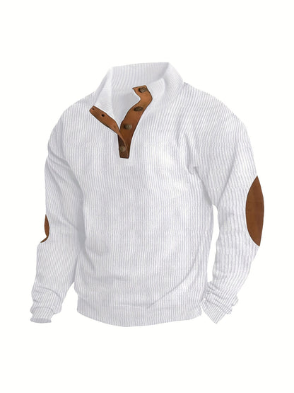 Men's Relaxed Corduroy Button-Front Hoodie – view 11