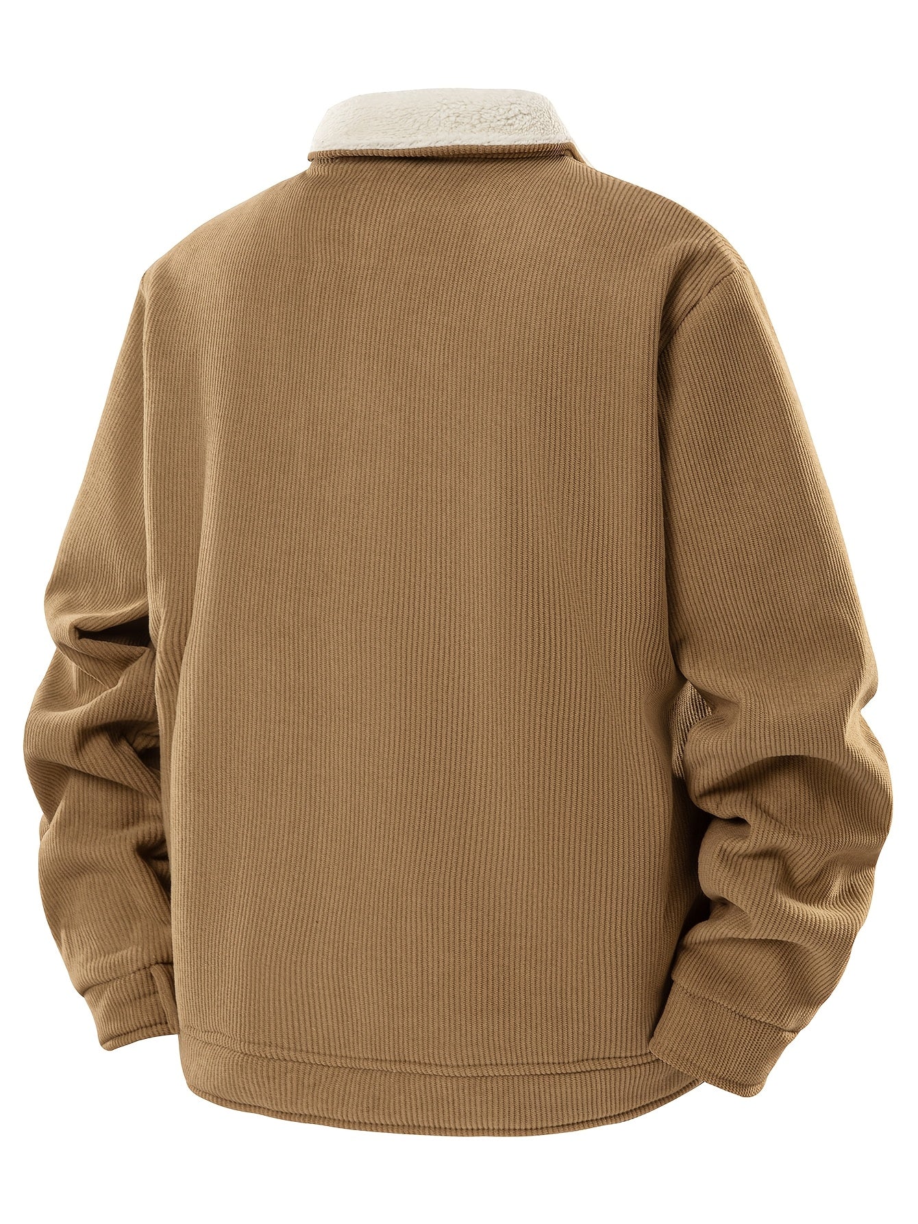 Men's Relaxed Corduroy Zip-Up Jacket – view 5