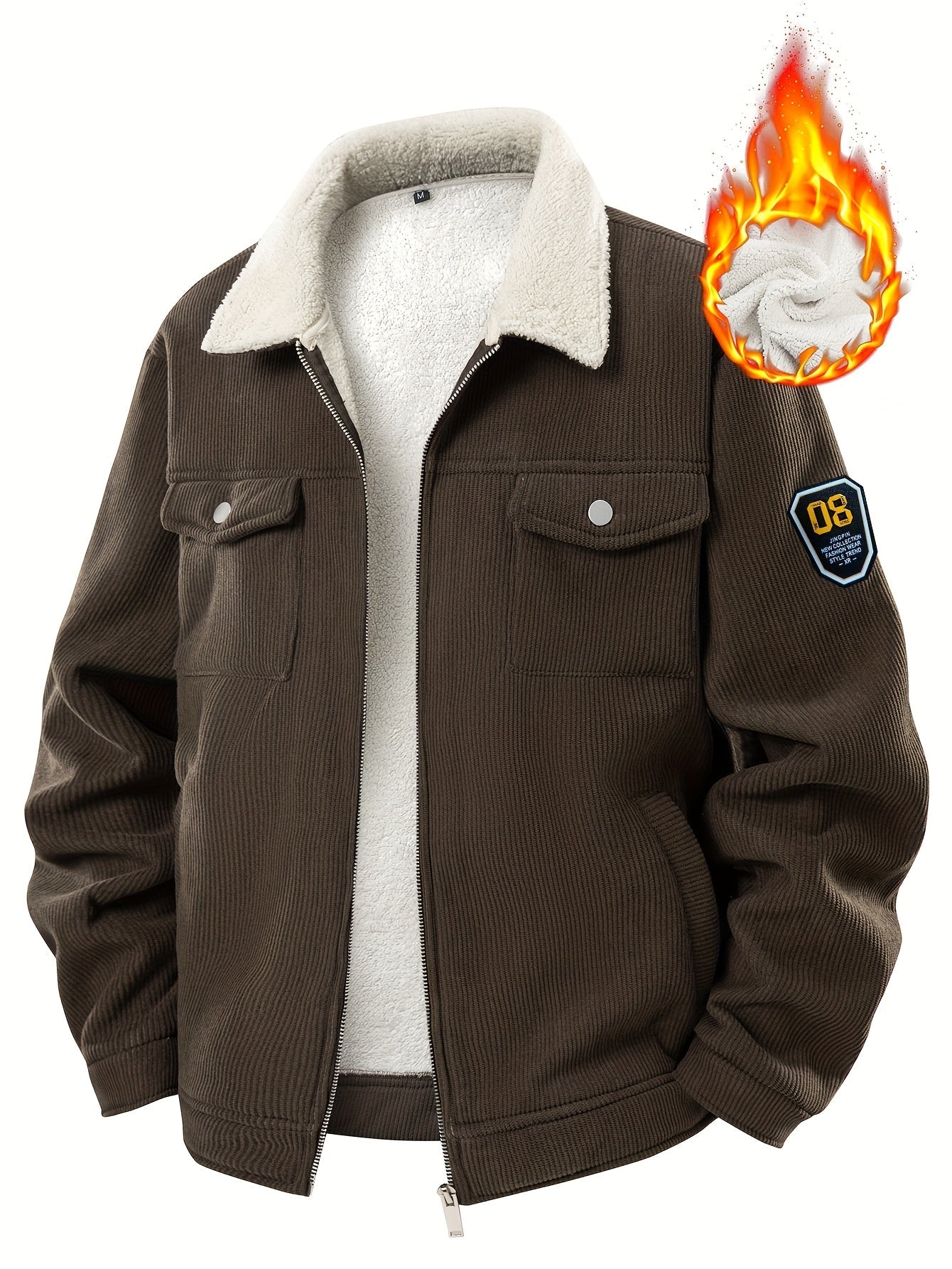 Men's Relaxed Corduroy Zip-Up Jacket – view 15